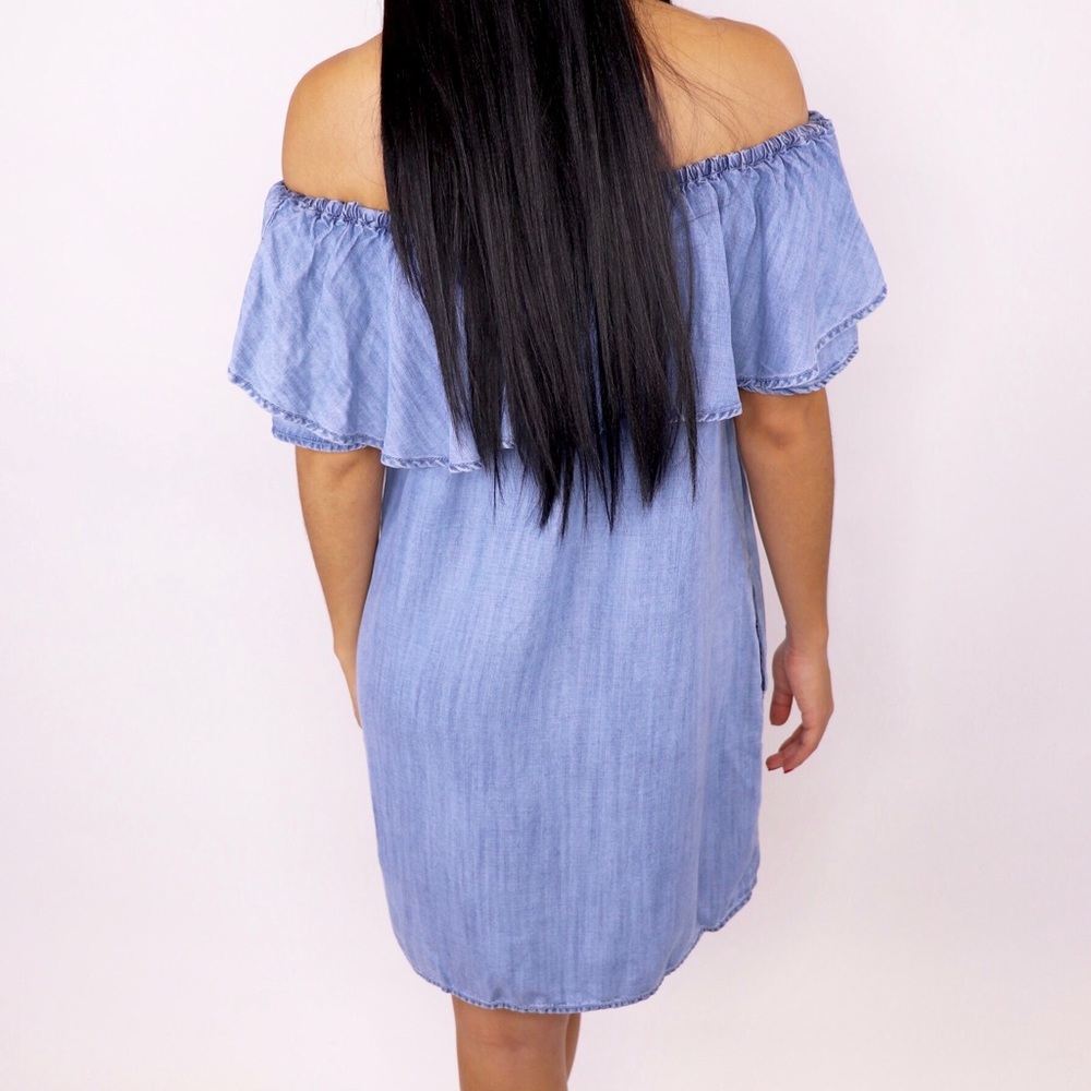 💖 New Denim Dress - Picture 3 of 4